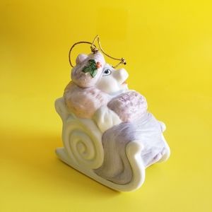 VTG 1980 HA! porclelain dressed Lady Pig